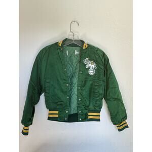 Oakland A’s Vintage 90’s Satin Baseball Jacket, children’s 10-12